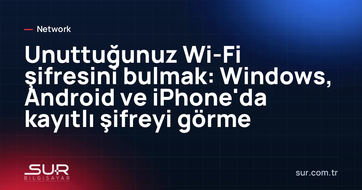 Windows'ta kablosuz ağ özellikleri penceresinde karakterleri göster seçeneği