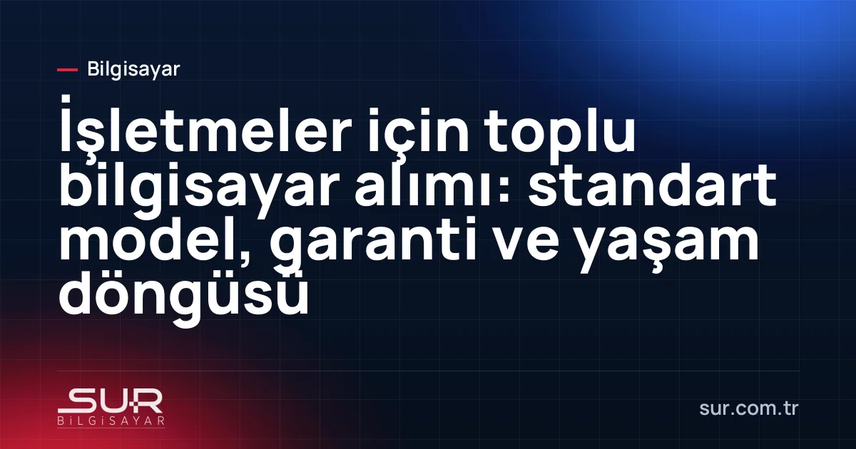Ofiste masalara dizilmiş aynı model iş bilgisayarları