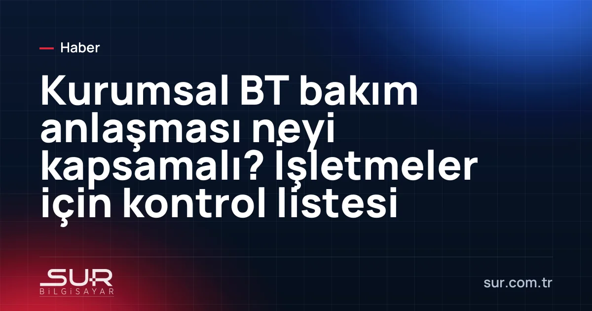 Teknisyenin ofiste periyodik bilgisayar ve sunucu bakımı yapması