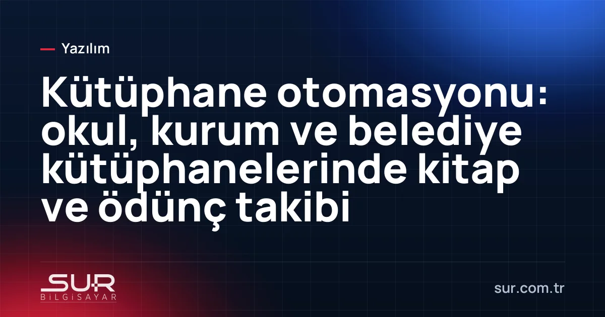 Kütüphane masasında barkod okuyucu ile kitap ödünç işlemi