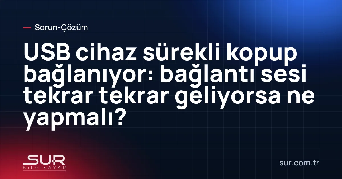Masaüstü bilgisayarın ön paneline takılı USB kablolar