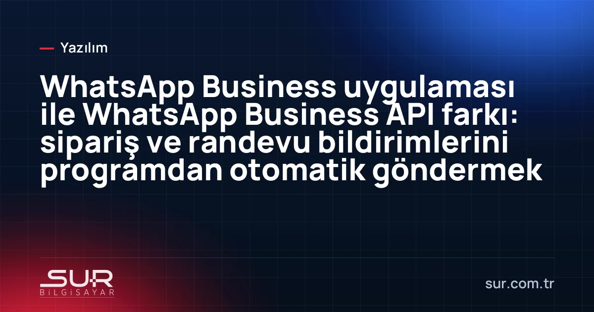 Telefonda WhatsApp'tan gelen otomatik sipariş kargoya verildi bildirimi