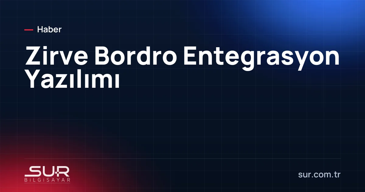 Zirve Bordro Entegrasyon Yazılımı